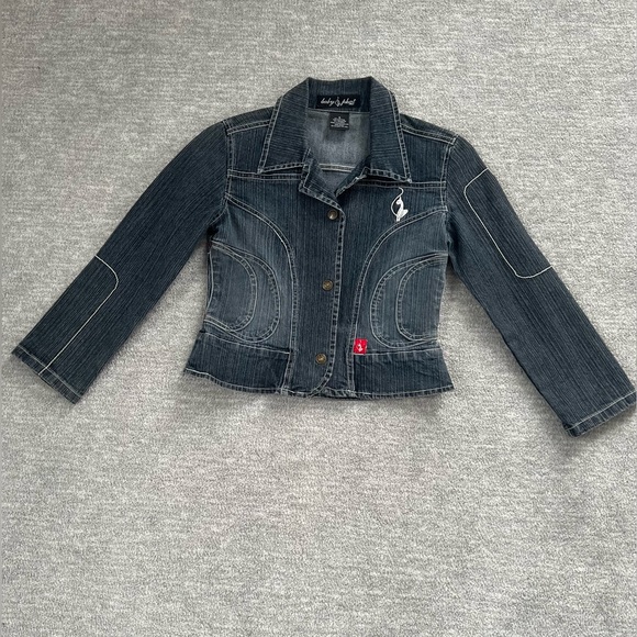 Baby Phat Girl Denim Jacket Sz. S - Picture 1 of 5